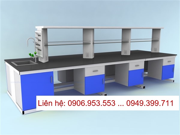 Chuyên tư vấn thiết kế Bàn thí nghiệm trung tâm – Central Bench cho phòng thí nghiệm